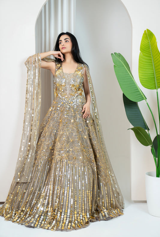 Zarkash Handcrafted Bridal Gown